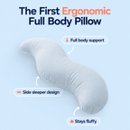 Sleep Tuckd Body Pillow